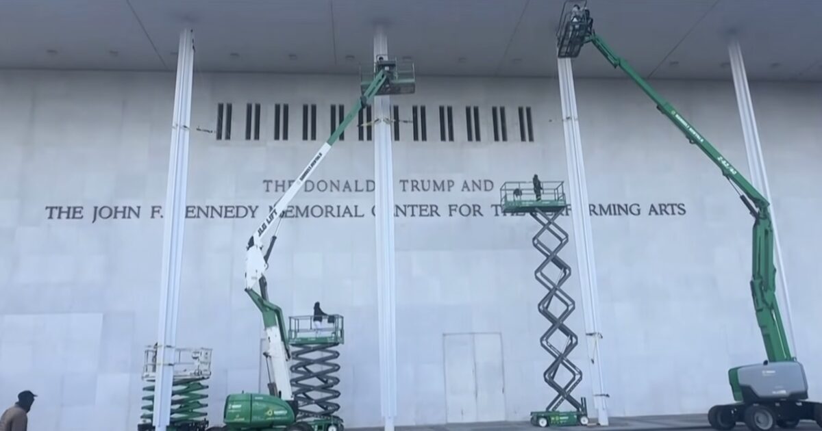 House Democrat sues over Kennedy Center tarp House Democrat sues over Kennedy Center tarp