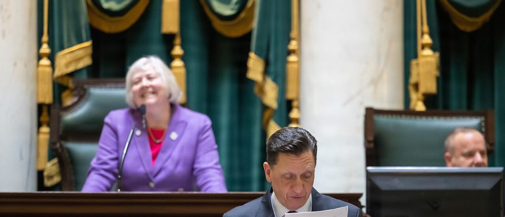 Scoop: Ethics complaint targets blue state Democrat who voted for her own union’s agenda Scoop Ethics complaint targets blue state Democrat who voted for her own unions agenda
