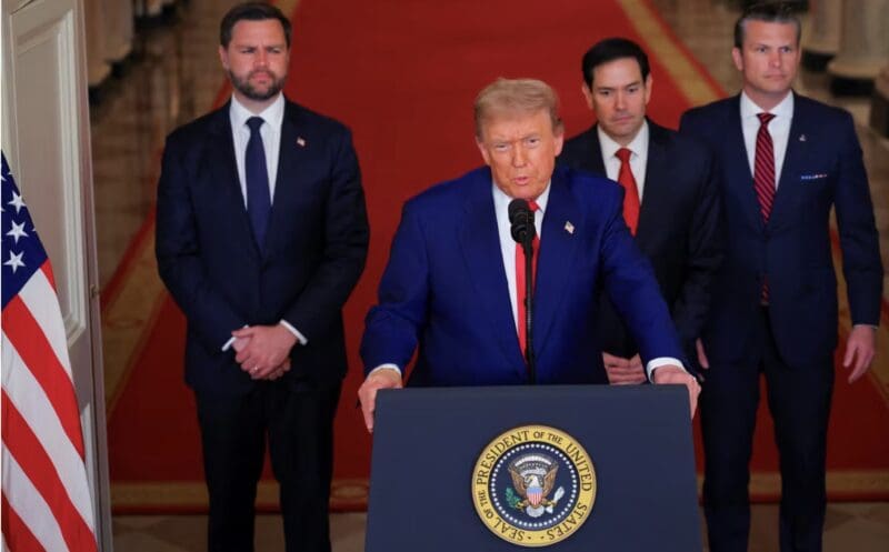 Trump Says US Struck Iranian Sites, Warns Iran ‘May No Longer Exist’ Trump Says US Struck Iranian Sites Warns Iran ‘May No Longer