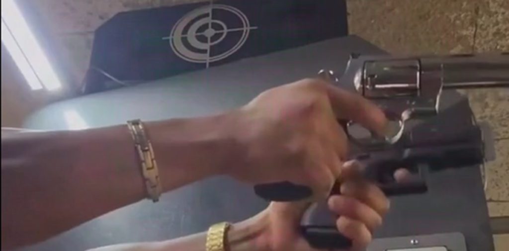 Watch a gun-range officer halt some Hollywood antics on the spot Watch a gun range officer halt some Hollywood antics on the spot