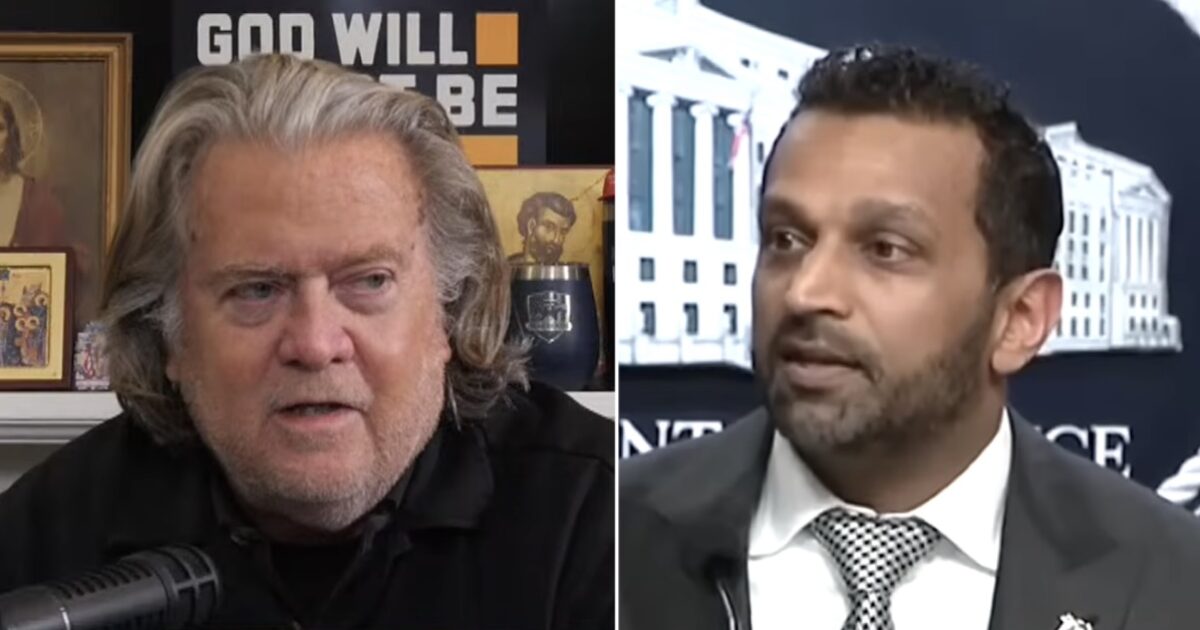 ‘Nobody believes it’: Bannon blasts Kash Patel’s crime statistics ‘Nobody believes it Bannon blasts Kash Patels crime statistics