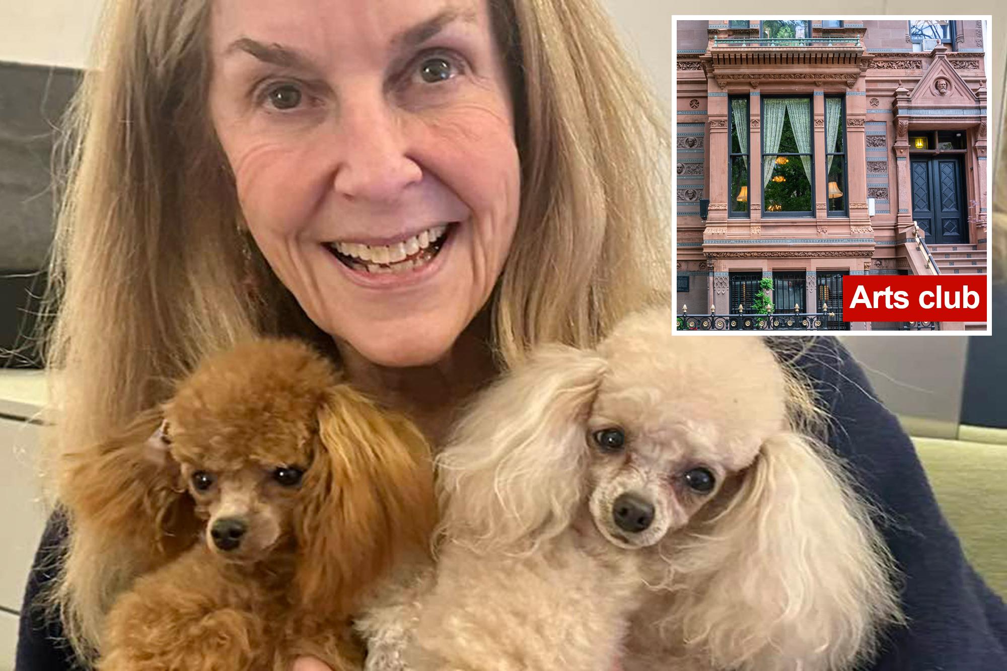 Posh NYC arts club bans ‘Ringling Bros.’ circus heiress after demanding her service pooches don ‘dog diapers’: suit 135873114