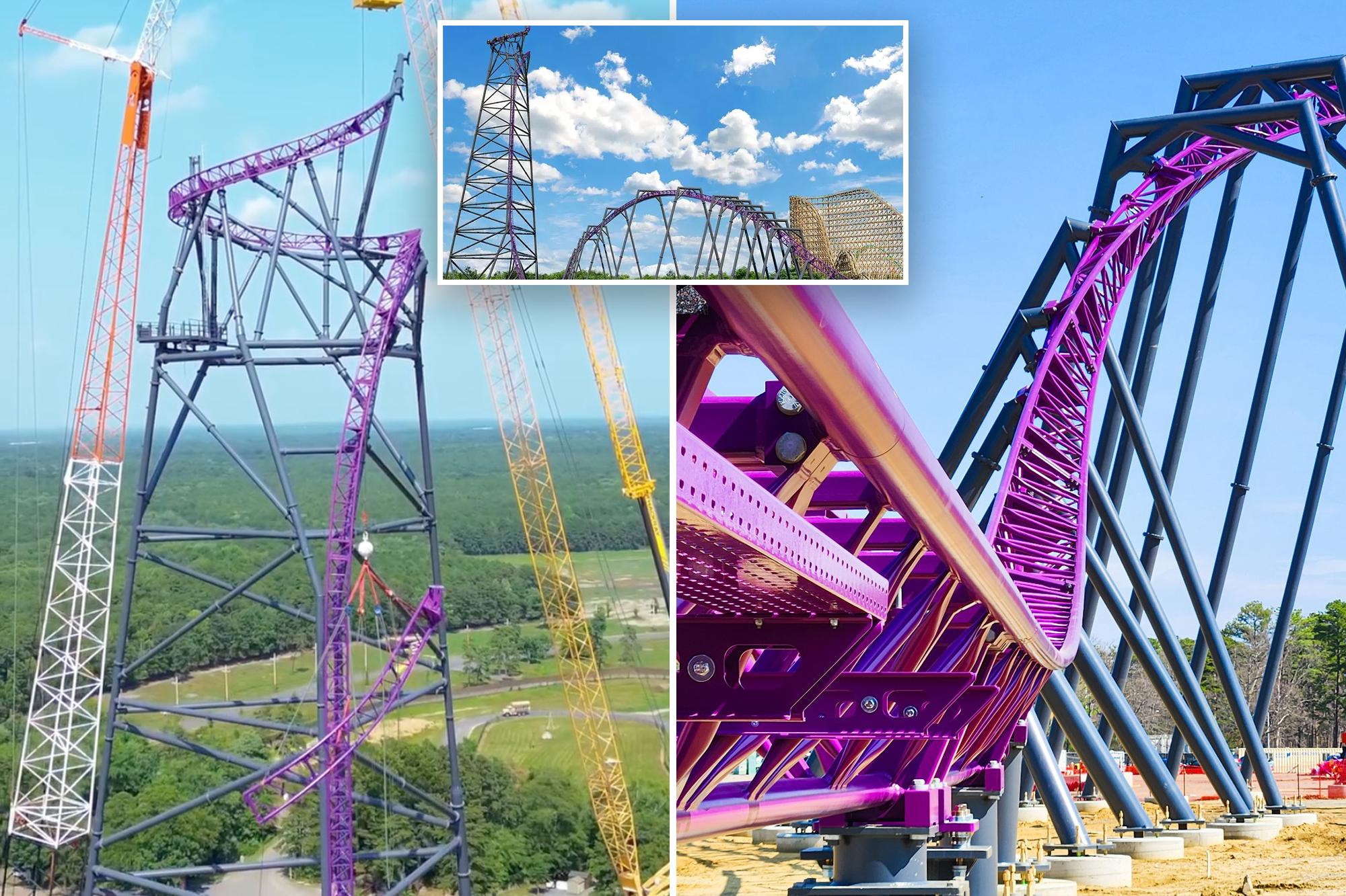 Six Flags unveils 382-foot roller coaster set to shatter 6 world records 135965746