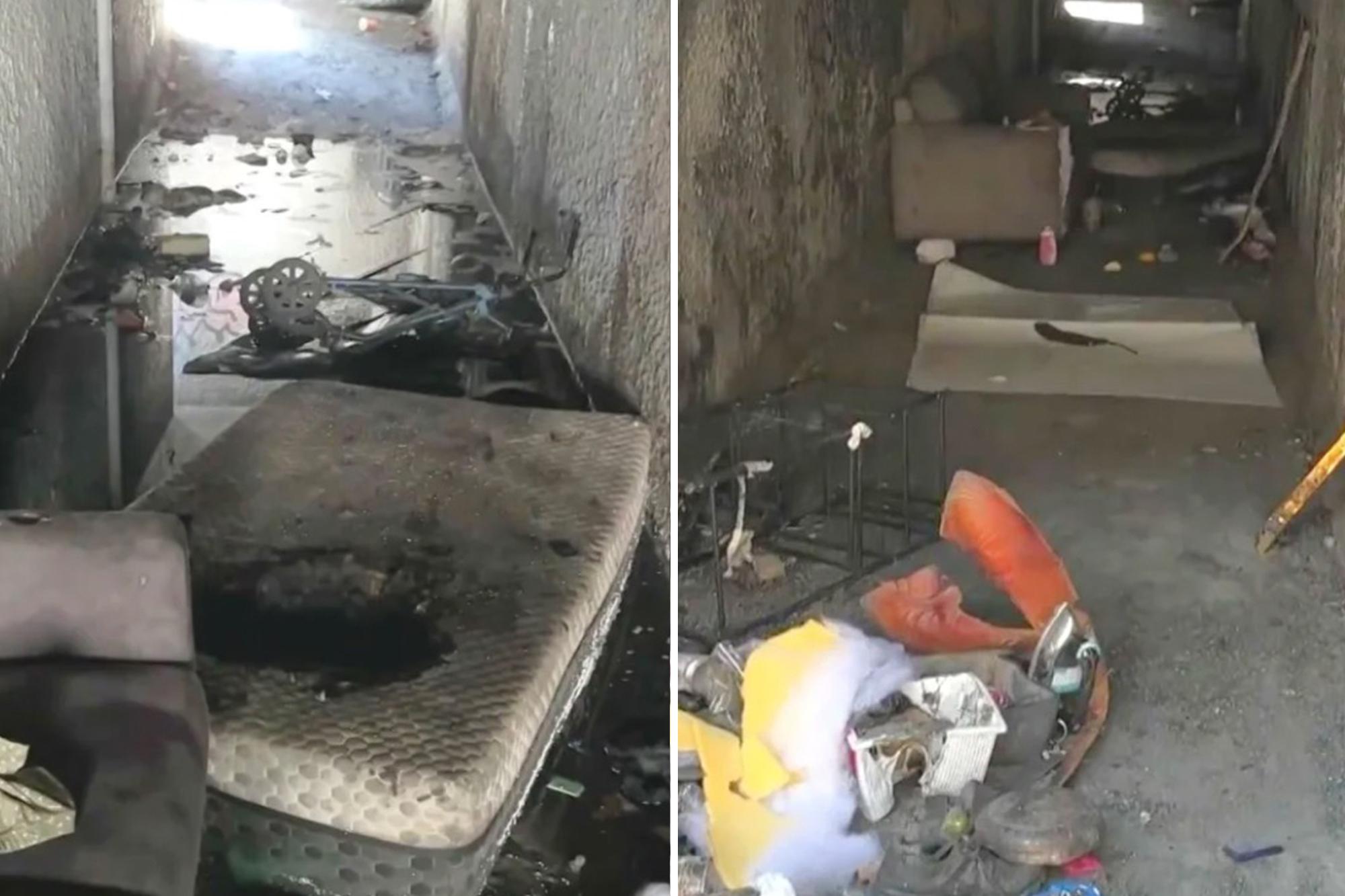 Subterranean homeless city discovered in tunnels under Los Angeles 136002290