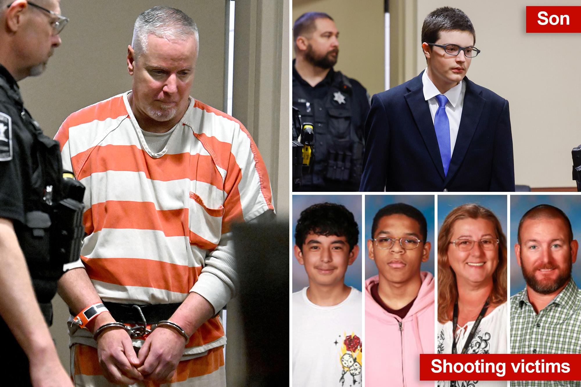 Colt Gray’s father handed 15-year prison sentence for gifting gun to Apalachee High School shooter 136017055
