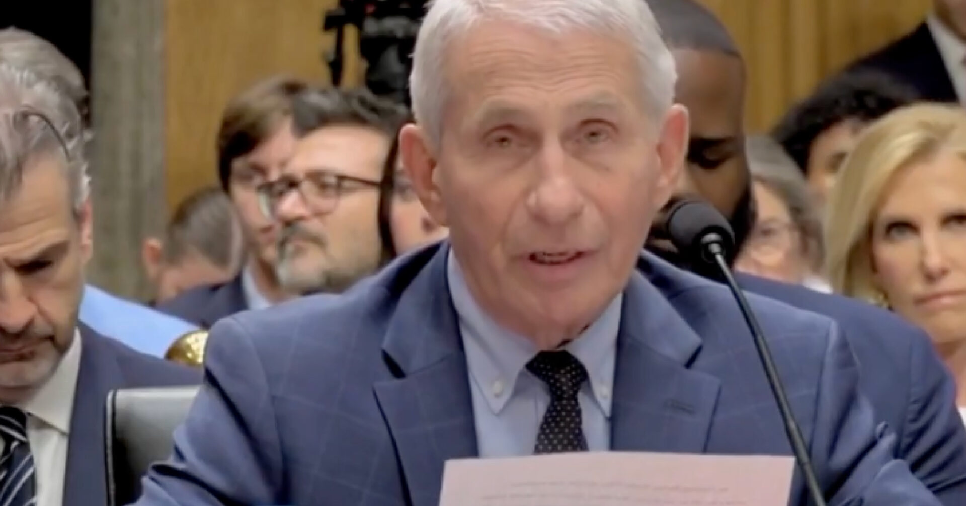 Fauci shakes uncontrollably while reading his opening statement… 20260729 0139 revolvernews 6a6a02805acc8
