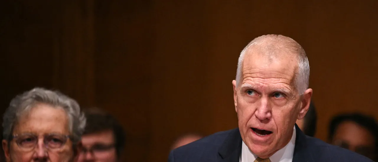 Tillis Tears Into GOP Colleagues Over Support Of SAVE America Act 7