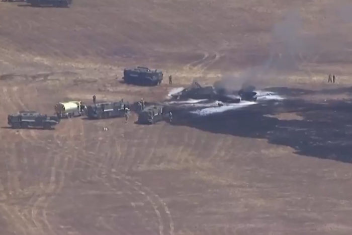 Marine Corps Says F-35B Stealth Fighter Crashed in California, Pilot Ejected AP26212679358913 e1785531697477