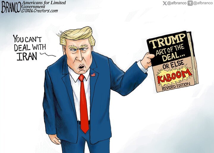 Best political cartoons: You can’t deal with IRAN Best political cartoons You cant deal with IRAN