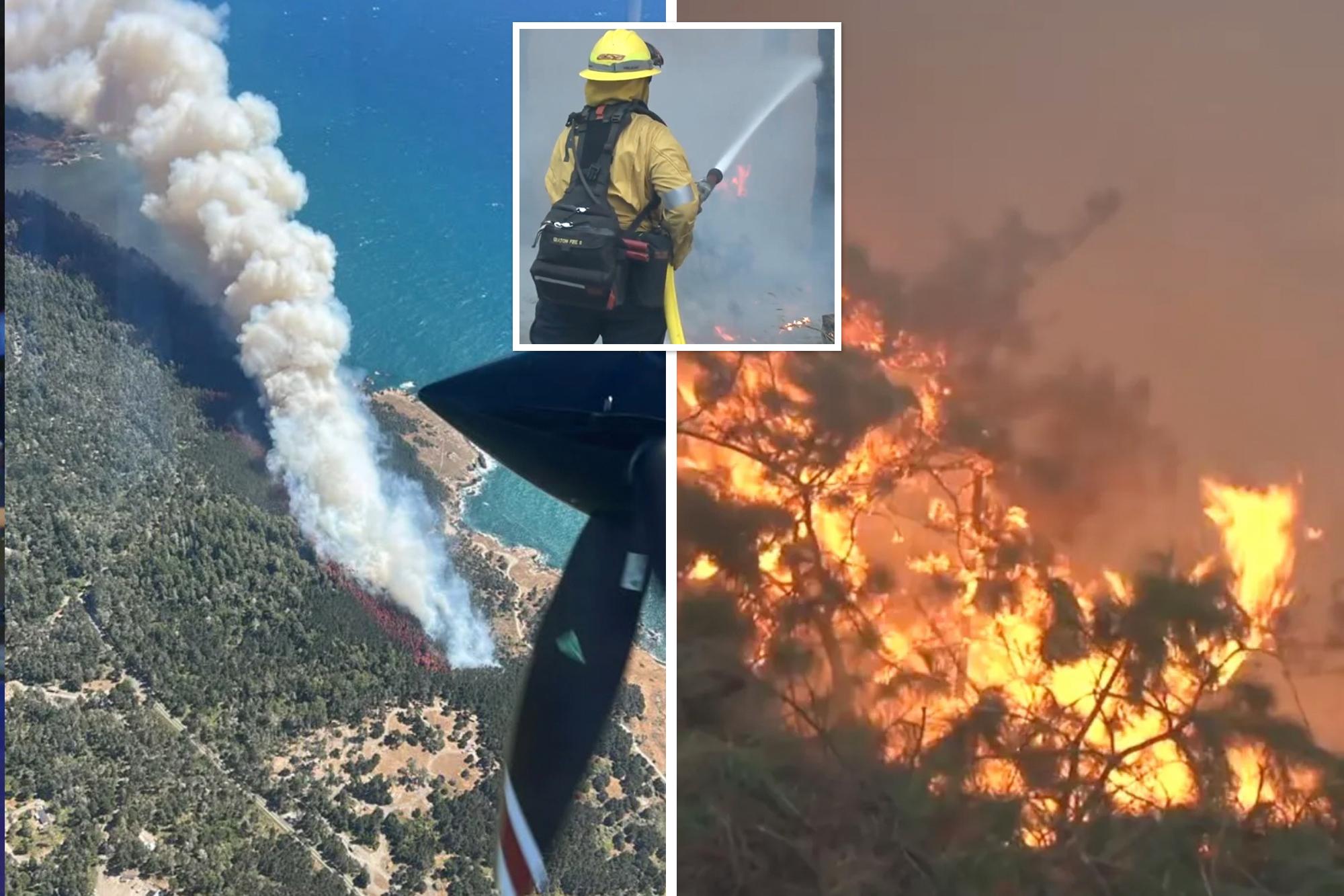 Wine country ‘Woodside Fire’ torches landscape and forces evacuations COMP 14 3