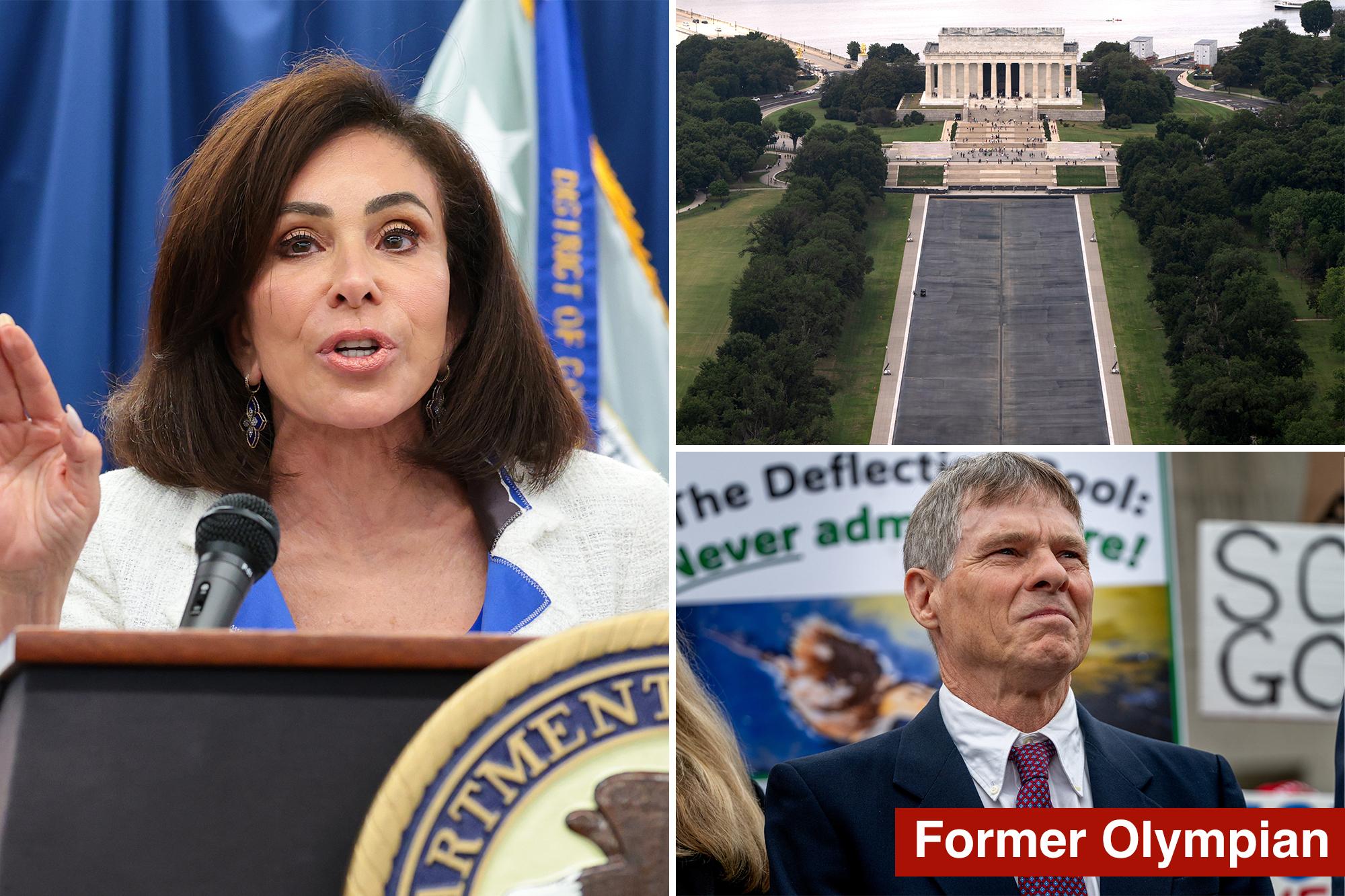 Jeanine Pirro seeks to drop charges against Olympian David Hearn, admits reflecting pool damage was ‘flawed installation’ Comp 16 1