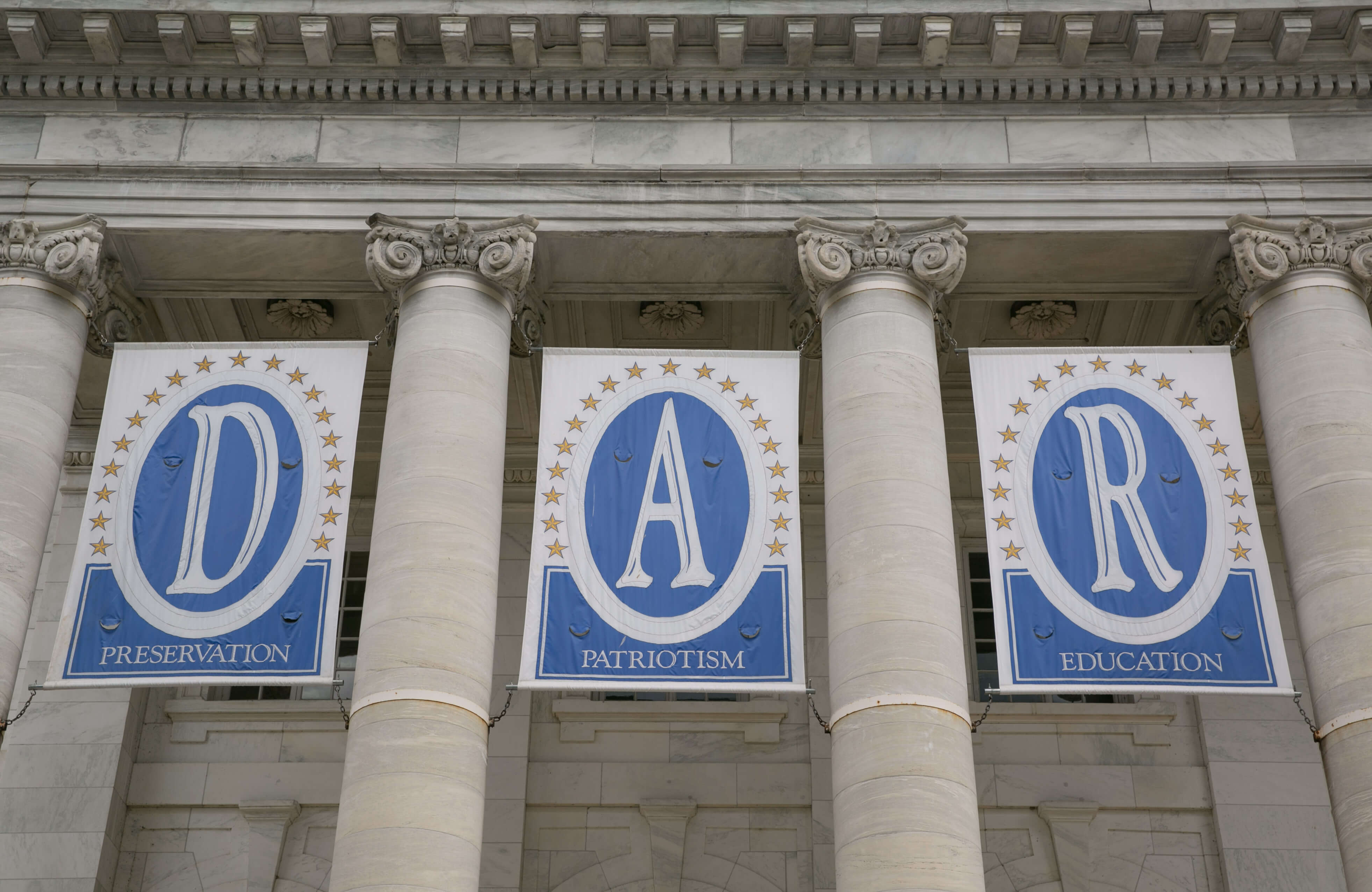 GOP Senators Unveil Bill Prohibiting Biological Males From Daughters of the American Revolution DAR sign