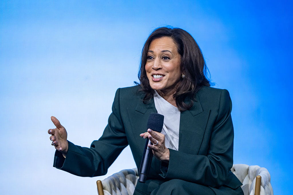 Democrats Brace for the Return of Kamala Harris GettyImages 22818518942520Kamala2520Harris 1