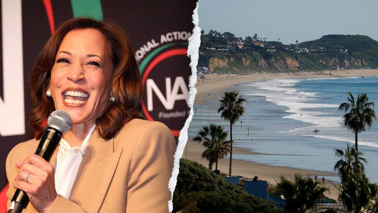 Kamala Harris' new $8M mansion is in a neighborhood with virtually no Black residents HarrisWhiteBeachHouse