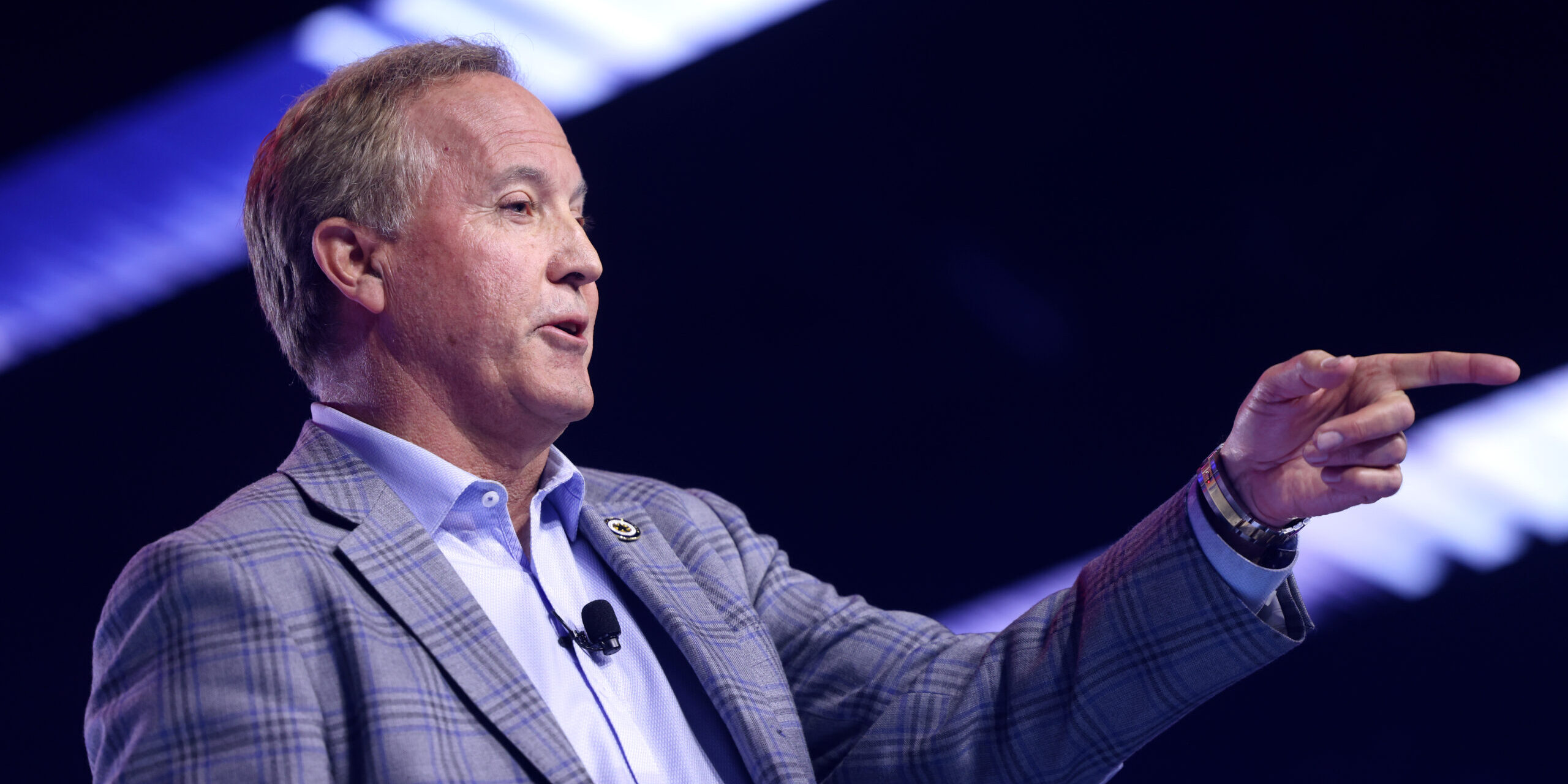 Ken Paxton Alleges James Talarico Committed Election Fraud. Paxton scaled e1770760015346
