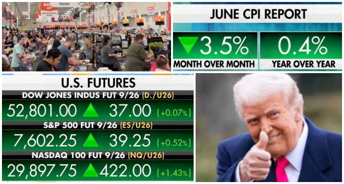 TRUMP EFFECT: Annual Inflation Biggest Decline in Over Six Years, Crushes ‘Experts’ Predictions TRUMP EFFECT Annual Inflation Biggest Decline in Over Six Years Crushes ‘Experts Predictions