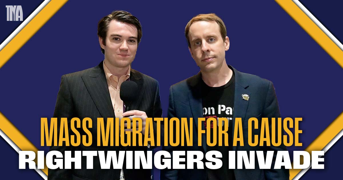 Mass Migration for a Cause: Rightwingers Invade New Hampshire YALCON EricBrakey