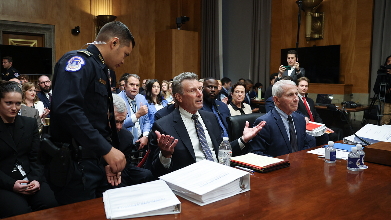 Fauci attorney ejected from Senate hearing after chaotic exchange: ‘You are not recognized!’ auci lawyer removed