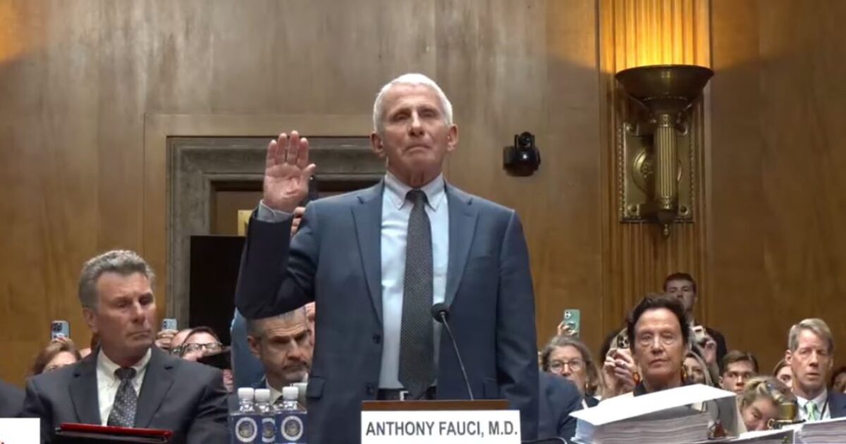 Dr. Fauci Invokes 5th Amendment and Will Not Testify at Senate Hearing on His Actions During COVID Epidemic – The Monster Will Not Testify! auci swears in 1200x630 1