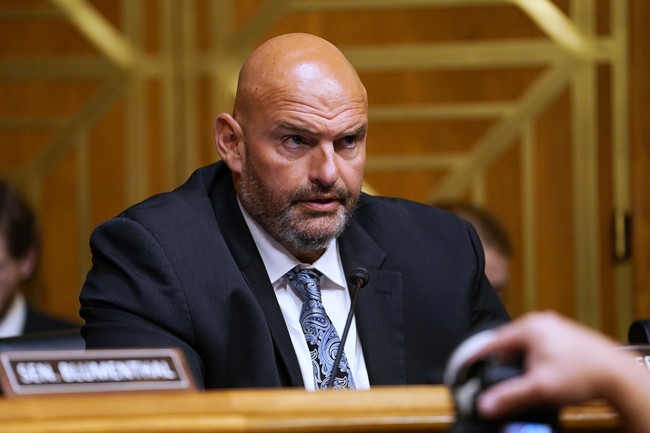 Fetterman Votes With Democrats, Then Defies Them When Courage Counts b 3b06 46ee a573 cbac5ba5e6b5 1