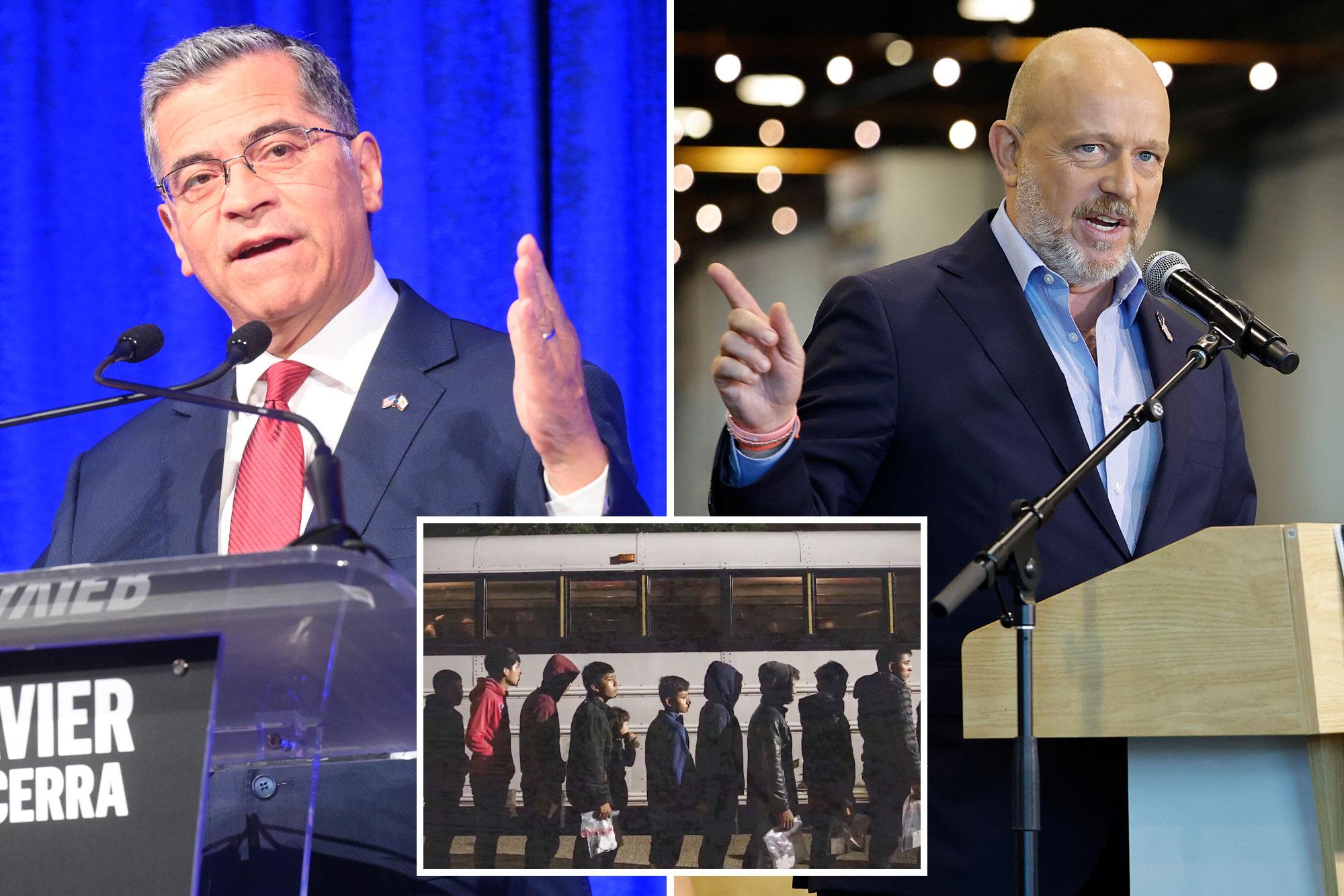 Video shows 200 migrant children at California container site during Xavier Becerra’s HHS tenure comp 53 1