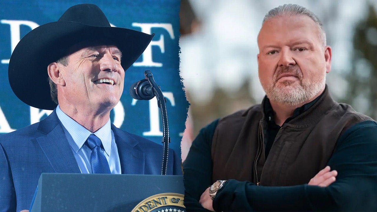 GOP governor survives challenge from Bitcoin evangelist in gubernatorial runoff larry rhoden toby doeden
