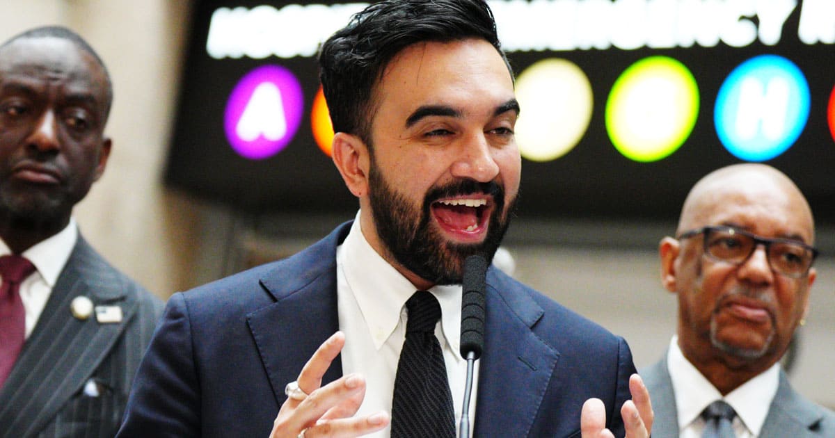 Zohran Mamdani Mocked After Claiming Credit for $104 Million in Delivery Driver Tips mamdani ban new yorkers america 250th birthday celebration