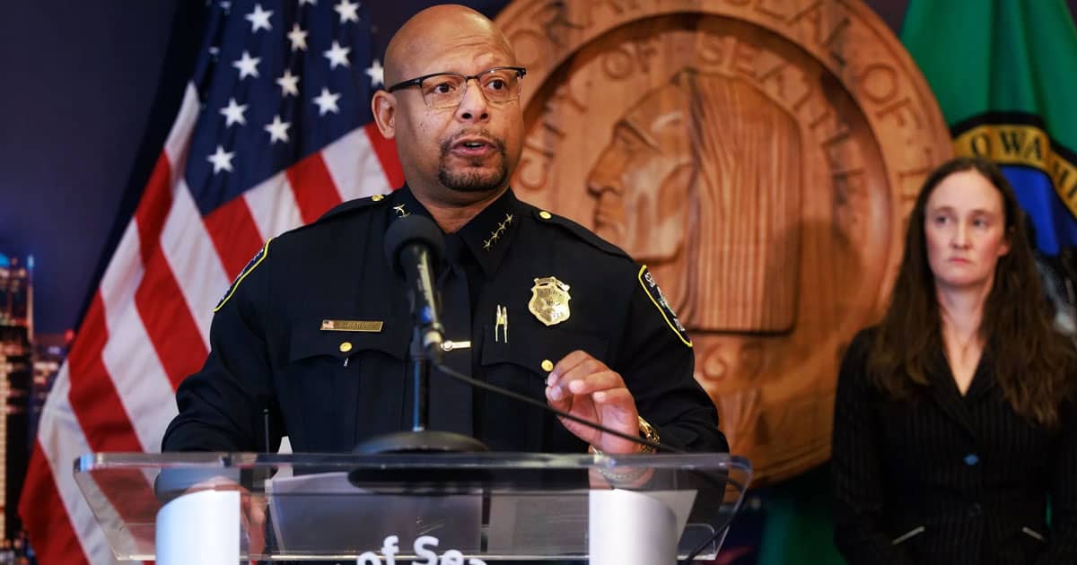 Seattle Mayor Removes Police Chief Days After Heated Confrontation With Reporter mayor katie wilson seattle