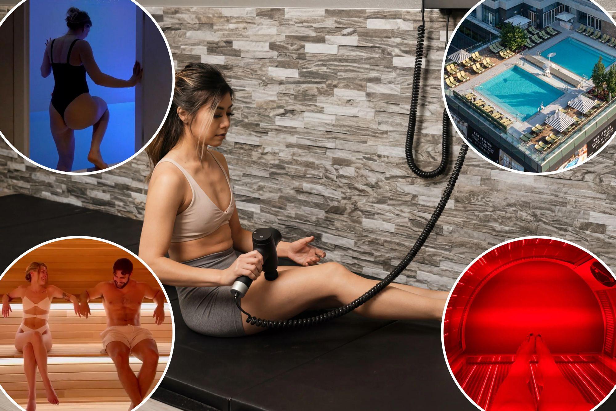 More than just workouts, New Yorkers want gyms with all the bells and whistles — from IVs to saunas to longevity facials newspress collage e282g8912 1785344229883
