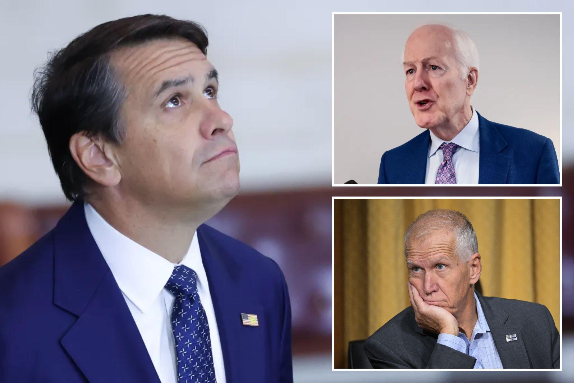 Todd Blanche AG nomination in limbo as holdout Republicans vow ‘we won’t cave’ over weaponization fund newspress collage jj3mve06w 1785423435102