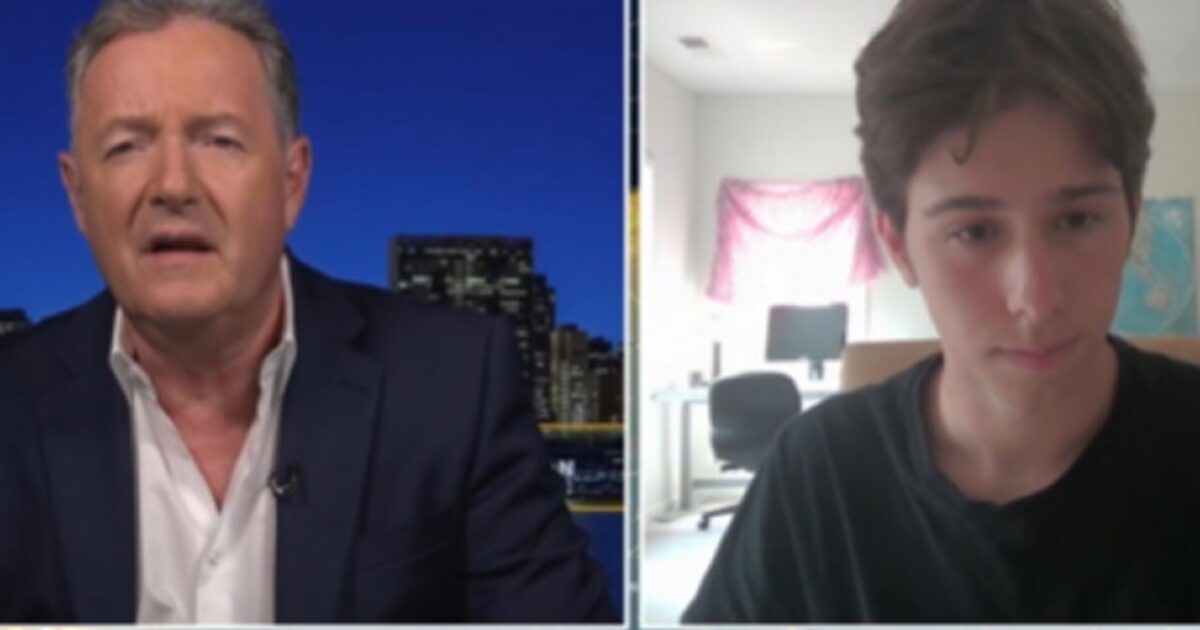 Piers Morgan Berates Ivy League Student Who Said He Didn’t Want to Work for a Jew: ‘Shame on You’ (VIDEO) piers morgan cornell student 1200x630 1