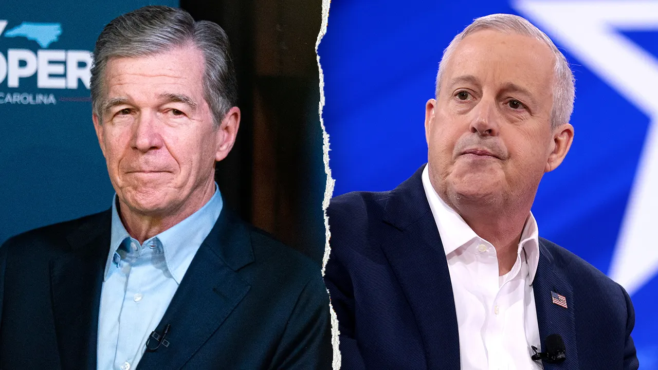 Fox News Poll: Democratic enthusiasm shapes North Carolina Senate race roy cooper michael whatley split