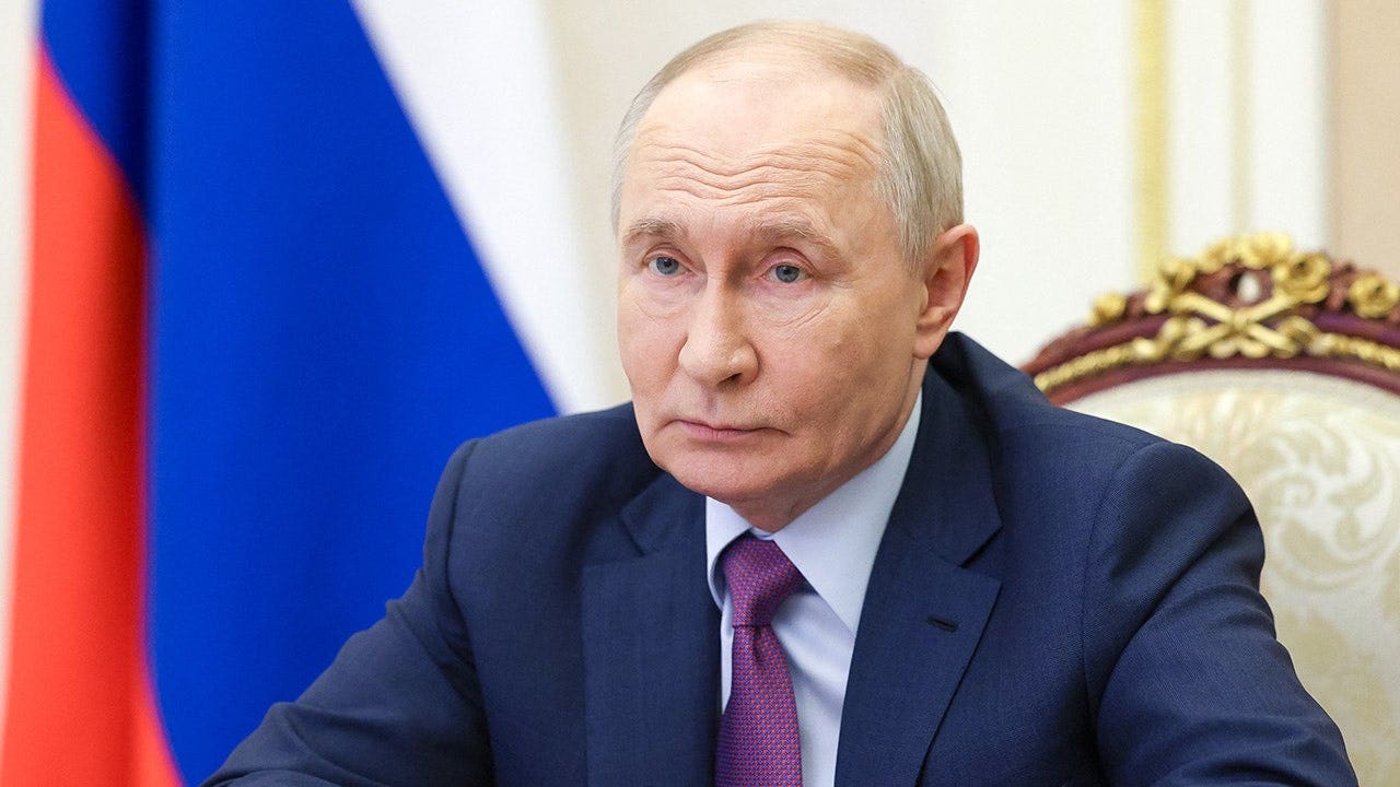 Putin, Russia put on notice as Senate takes crucial step to grind down the Kremlin’s war machine russian president vladimir putin june 2026