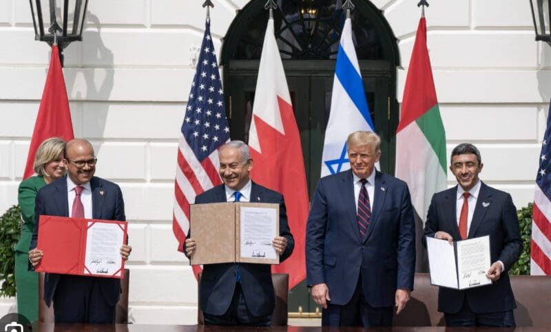 Trump to Saudi Arabia: Nuclear Deal Contingent on Joining Abraham Accords saud abraham 800x483 1