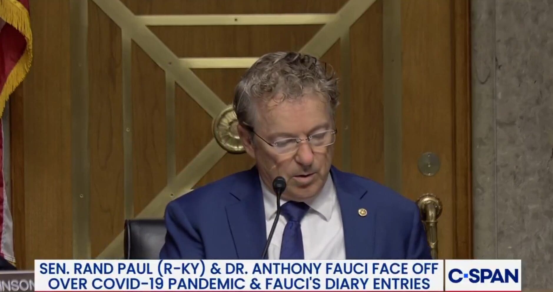 Rand Paul Says Fauci Contempt Vote Coming Next Week screenshot 2026 07 29 213445