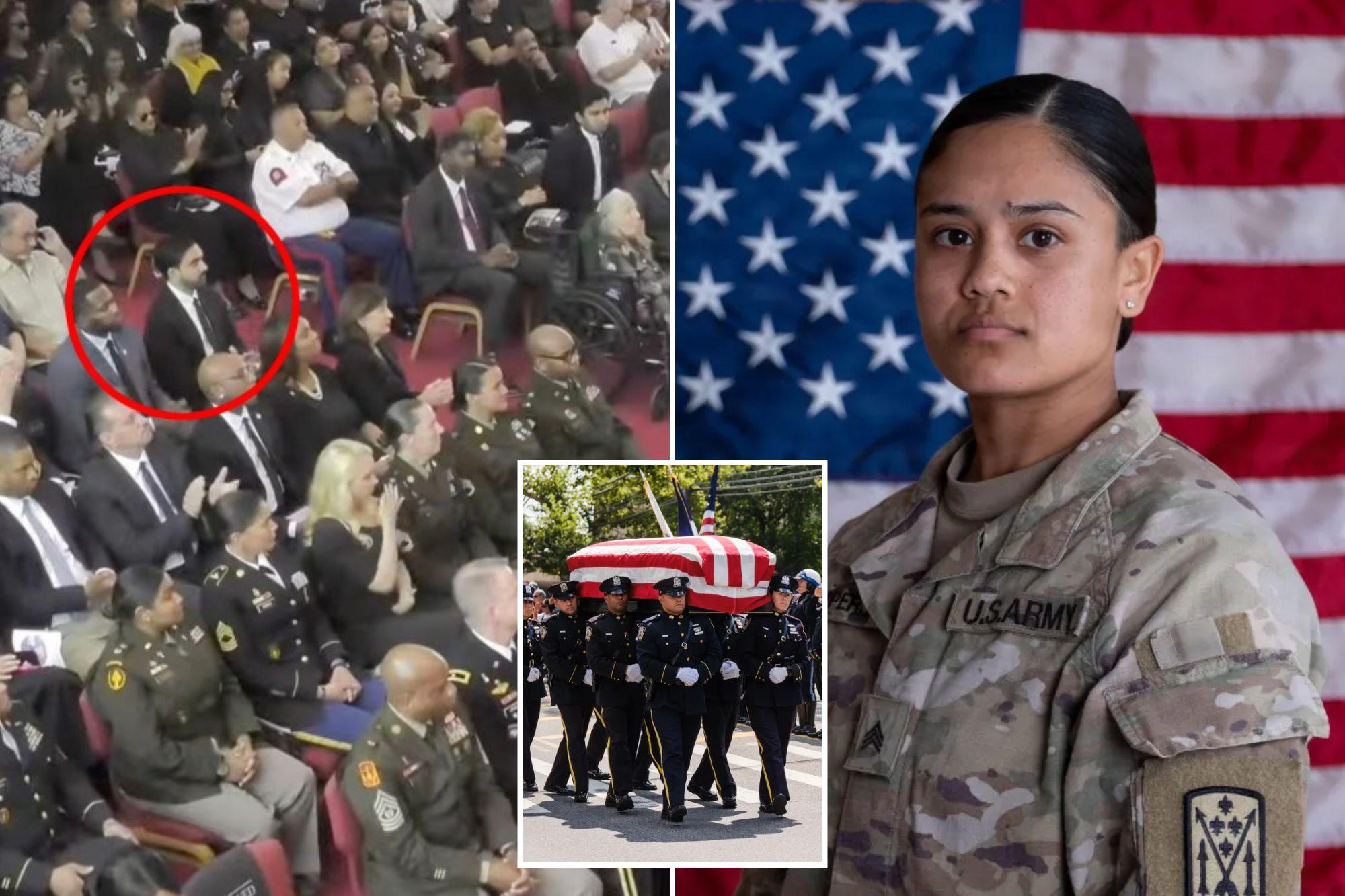 ‘He was never called’: Fuming Mamdani blocked from speaking at fallen NYC soldier’s funeral despite writing speech… sh78 1785530121718 1