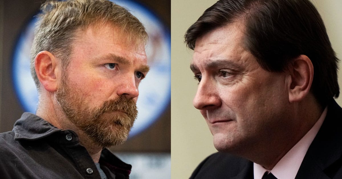 Graham Platner’s Democrat Replacement in Key Senate Race Faces Backlash After Report Reveals He Fathered Children with Second Cousin troy jackson graham platner maine democrats