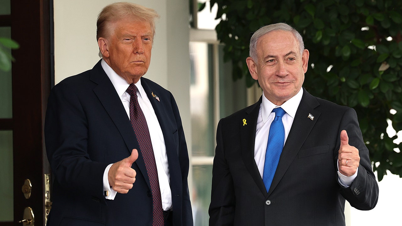 Trump welcomes Netanyahu to White House as raging Iran war threatens to sour US-Israel relationship trump netanyahu sept 2025