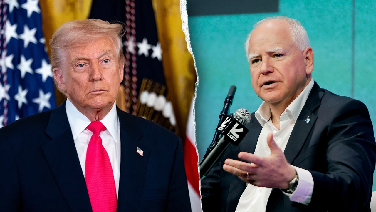 Trump rejects Iran blame for Minnesota cyberattack, points finger at 'corrupt' political foe trump tim walz slam