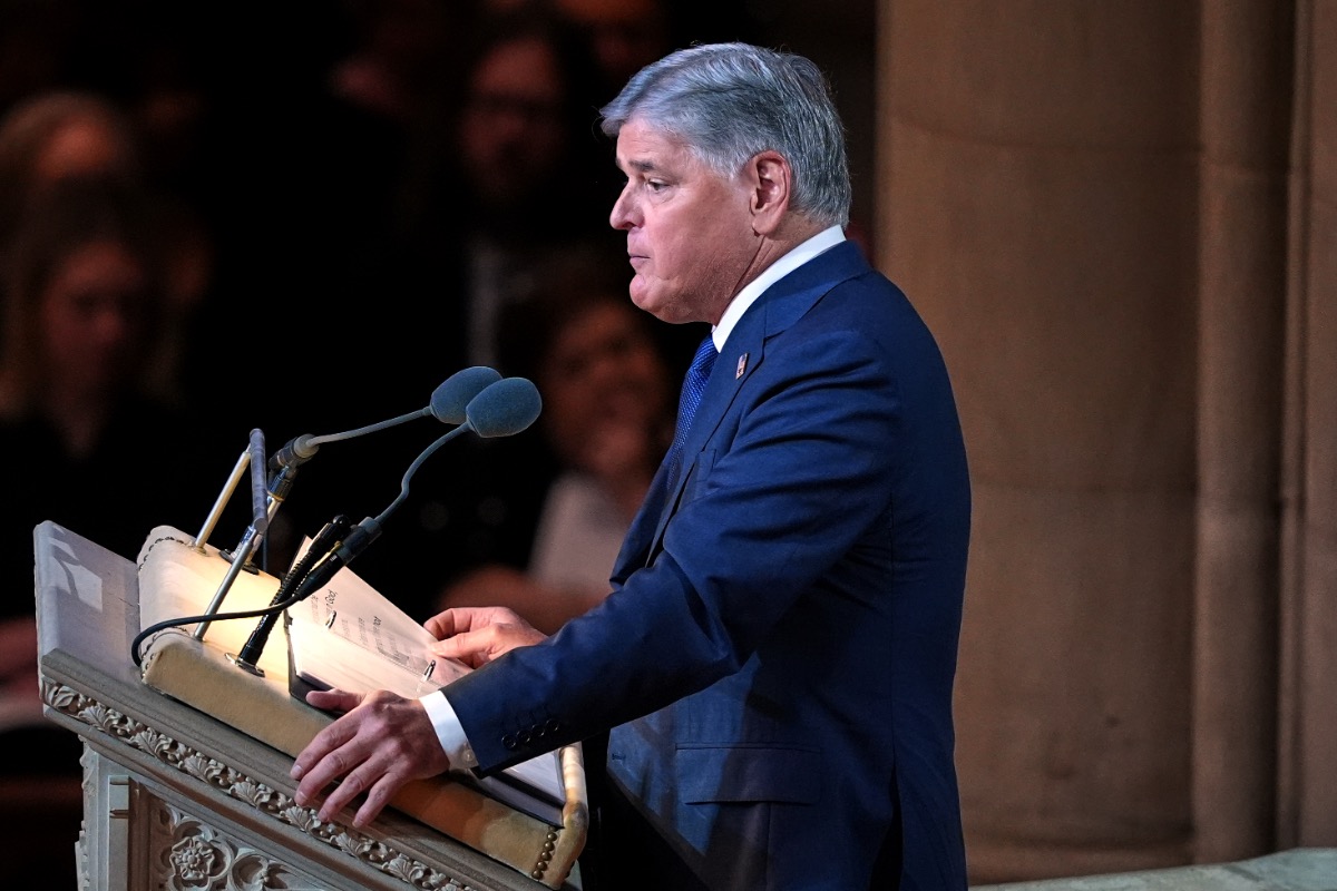 Contradictions at Graham’s Funeral — Hannity: He Wasn’t a Warmonger; Trump: He Loved War. uneral 072926 AP