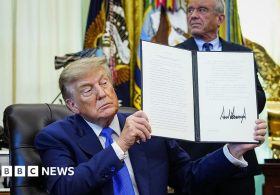Fact-checking Trump’s claims as he rolls back some recommended vaccines