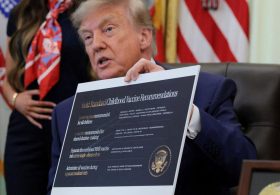Trump praises vaccine order, but critics fear child deaths. What to know – The North Platte Telegraph