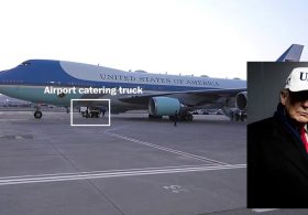 Footage released of President Trump reportedly out-maneuvering an Iranian assassination plot in Turkey — hauled off in an airport catering truck from Air Force One, unbeknownst to the press…