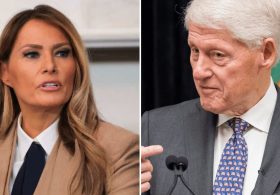 Did Melania Trump claim four White House women faced misconduct by Bill Clinton?