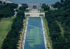 Trump makes brazen Reflecting Pool claim and calls out Jeanine Pirro