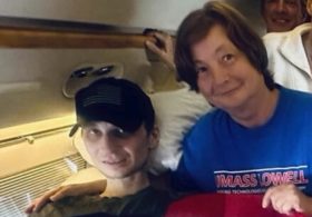 US Marine who was jailed by Russia looks alarmingly frail in first photo as he’s released on ‘humanitarian grounds’ after years of abuse
