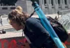 ‘Despicable’ woman facing huge jail term after WWII Memorial vandalism sparked Trump’s fury