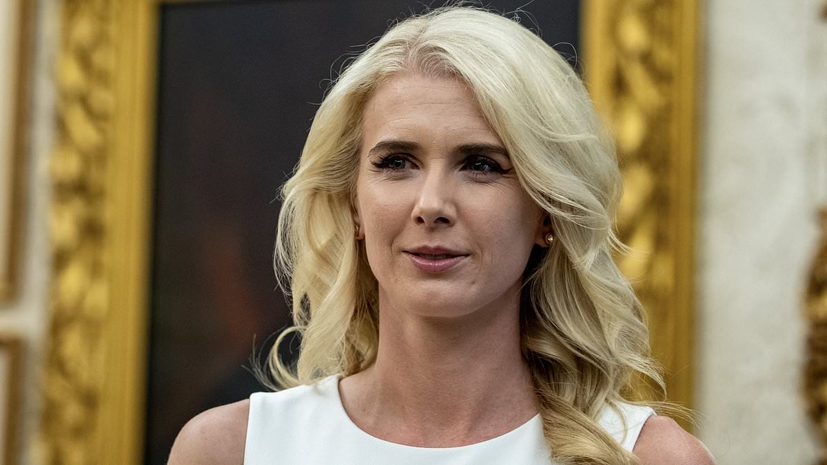 Trump ridiculed over relationship with 35-year-old blonde female aide...as whispers grow about her grip on his White House amid Melania's absence 110685973 0 image a 8 1786978783551 1