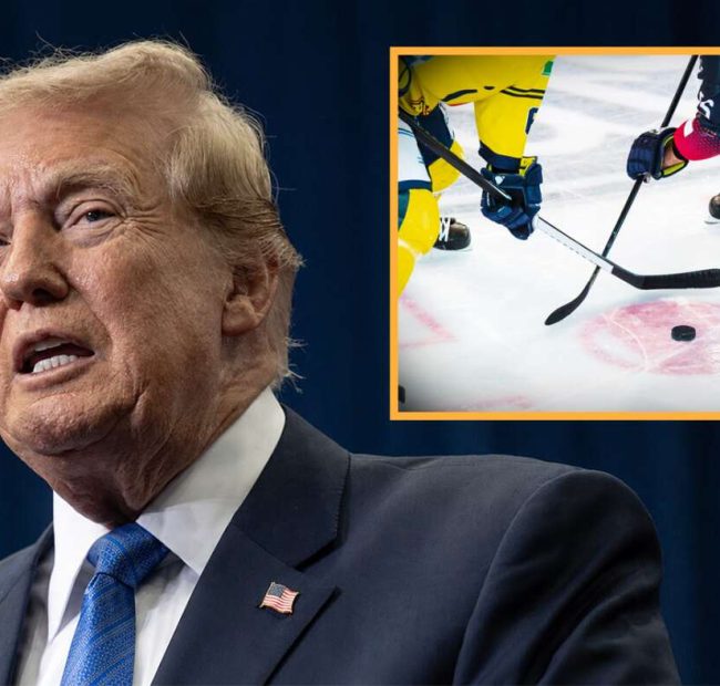 Too Far? Trump Renames Hockey ‘Gay Ice Football’