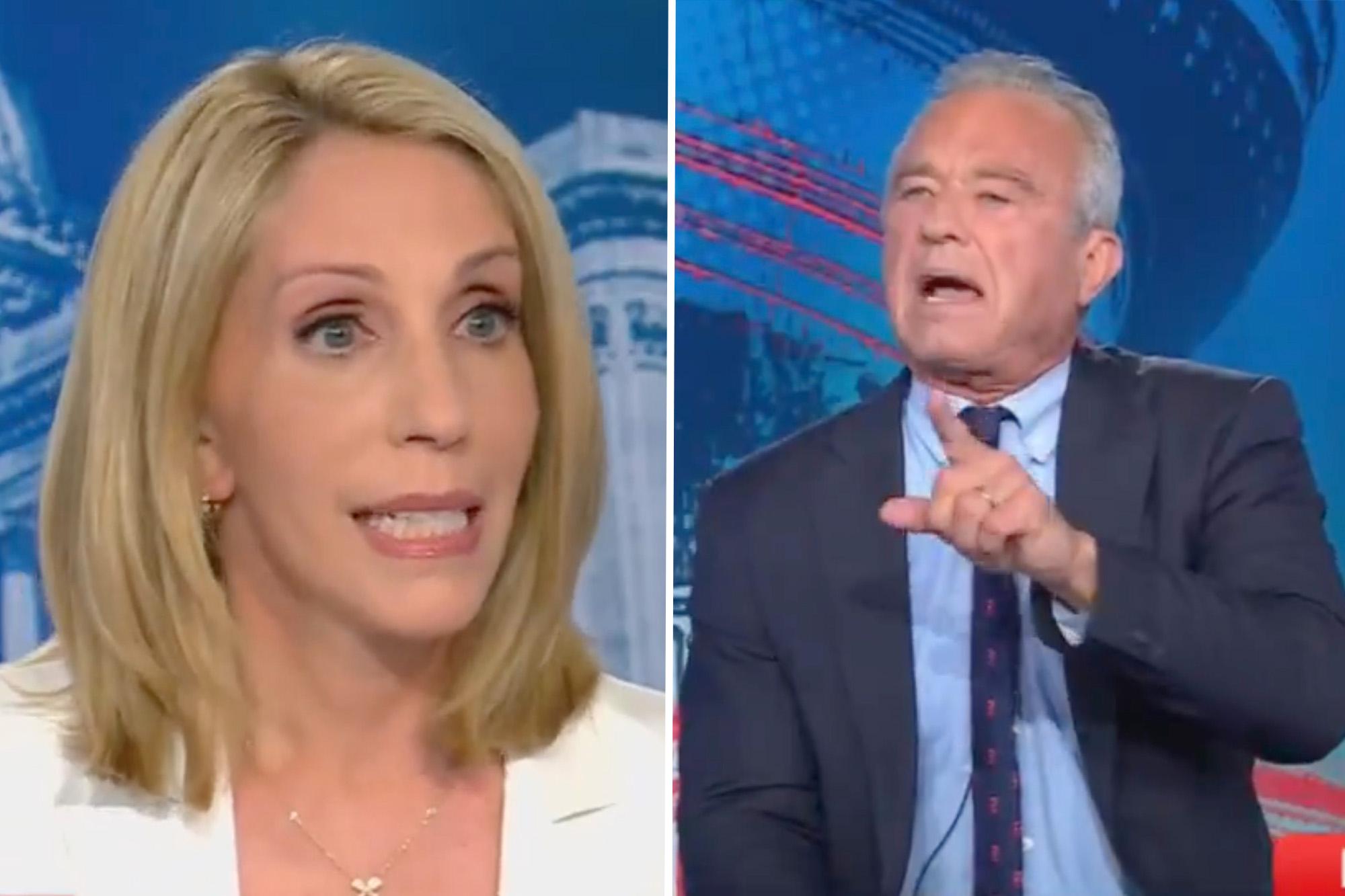 RFK Jr. slams CNN’s Dana Bash in fiery shouting match over over vaccines, measles and Covid: ‘You were part of the problem’ 136268388